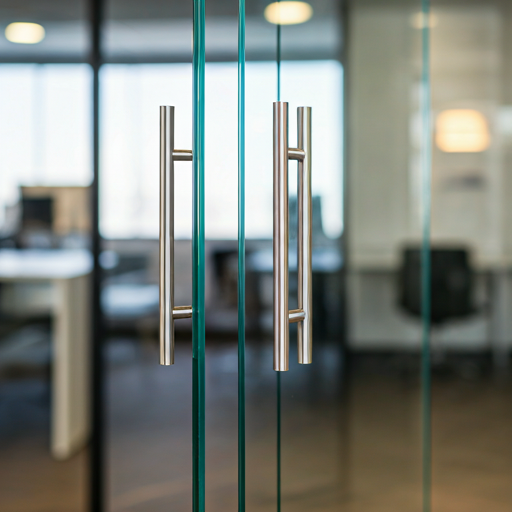Solid Block Heavy-Duty Glass Railing
