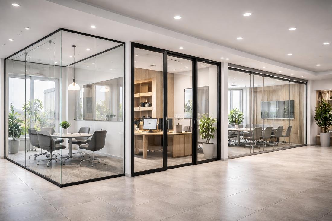 Commercial Glass Partitions