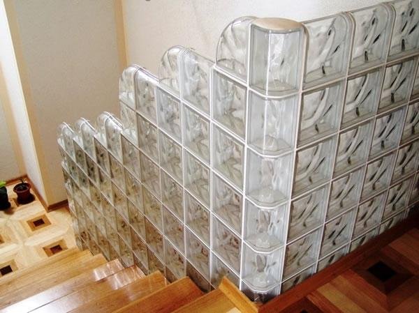Block Glass Railings