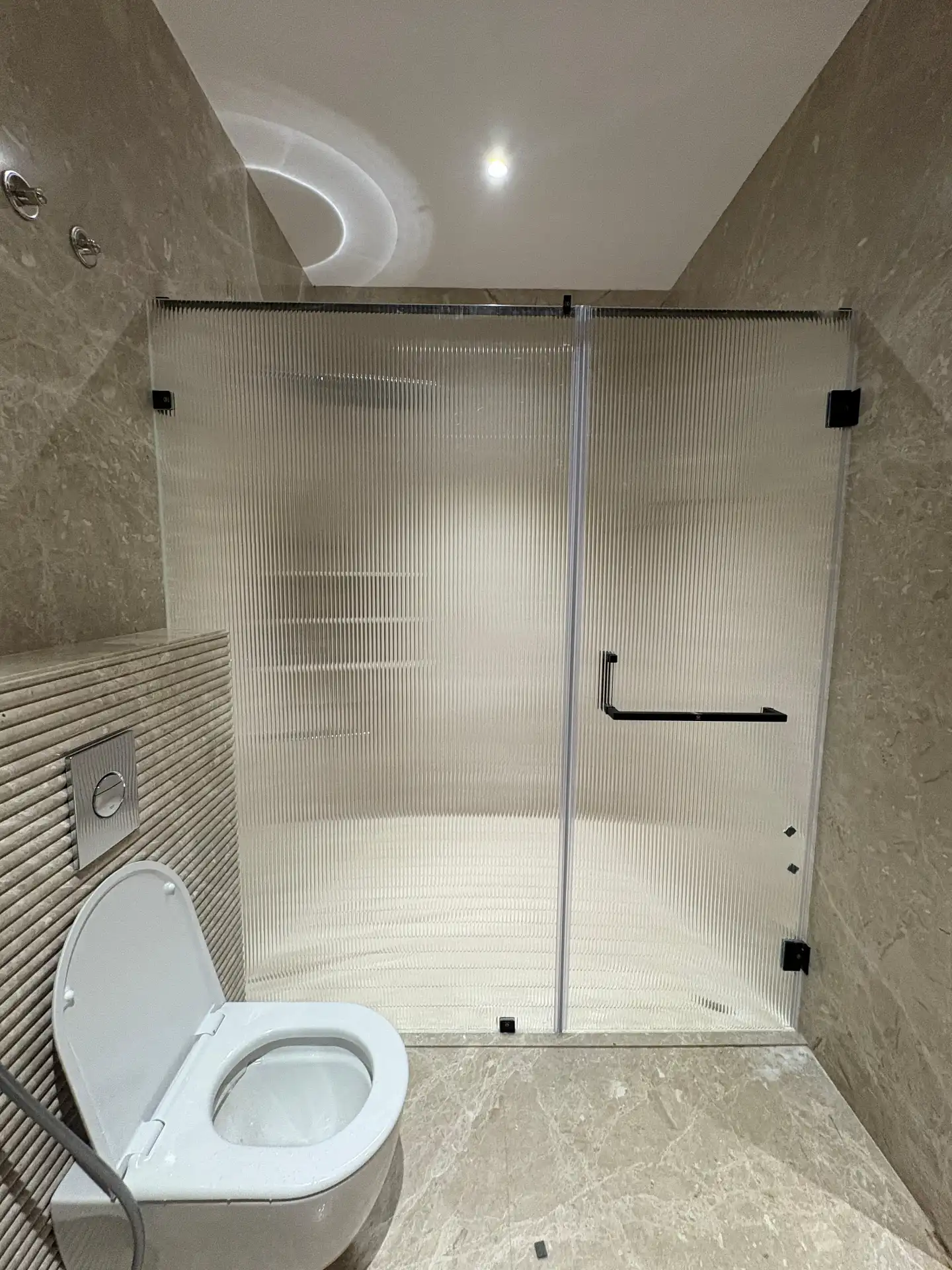 Penthouse Frosted Glass Enclosure