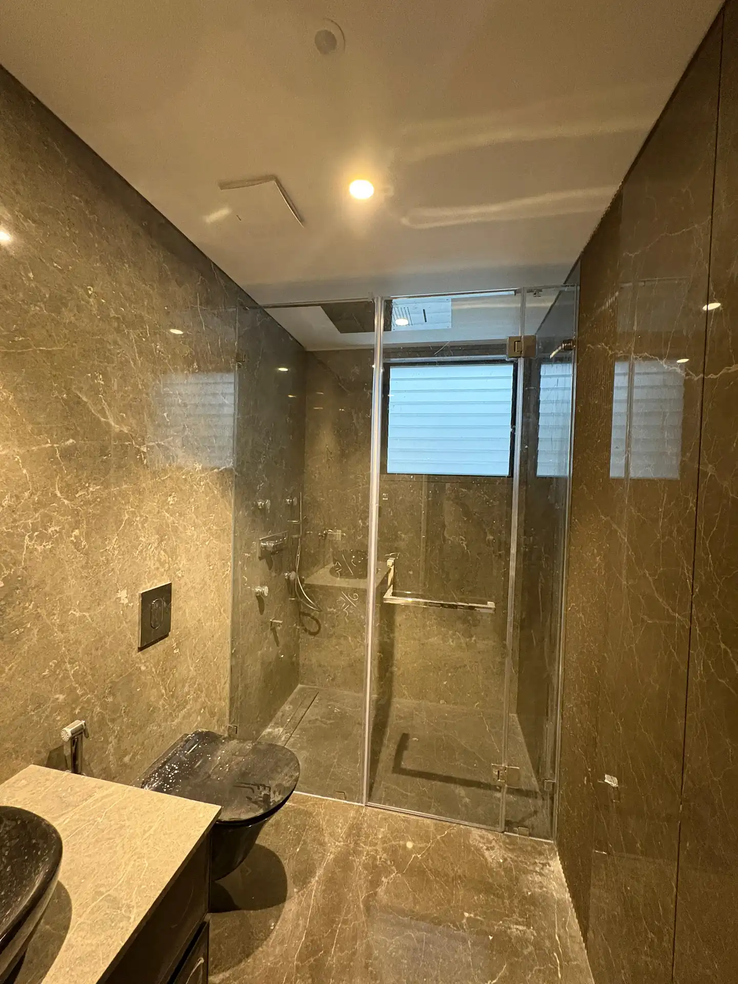 Seaside Villa Custom Shower Enclosure